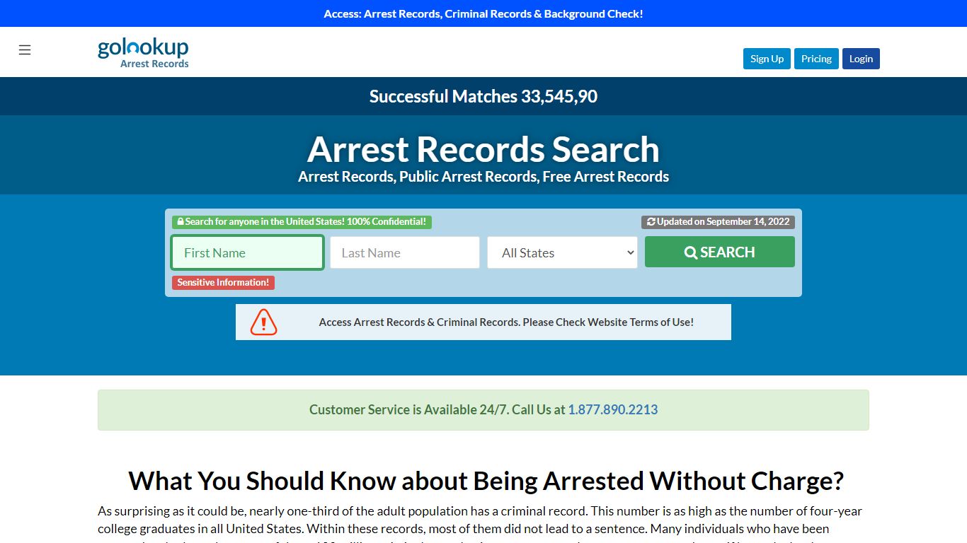 I Was Arrested and Released Without Charge - golookup.com